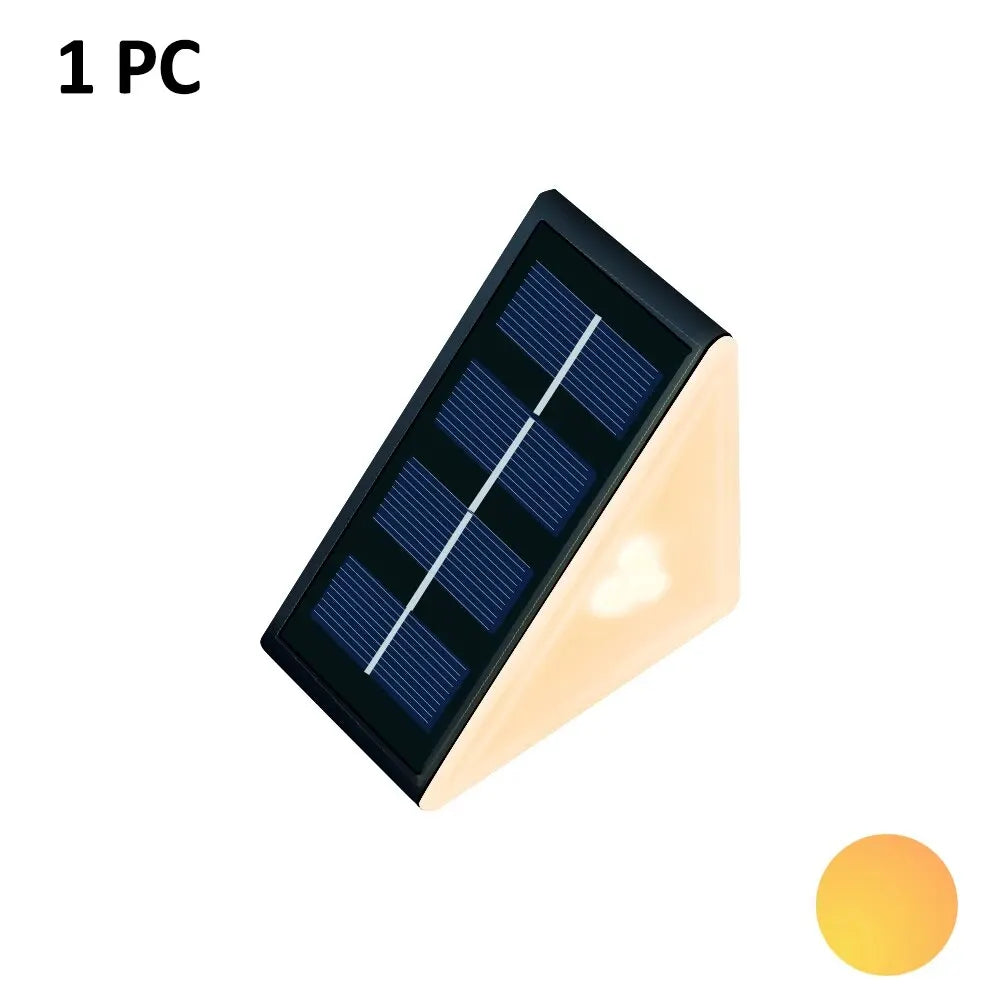 Corner Solar Step Lights – Warm Or White
