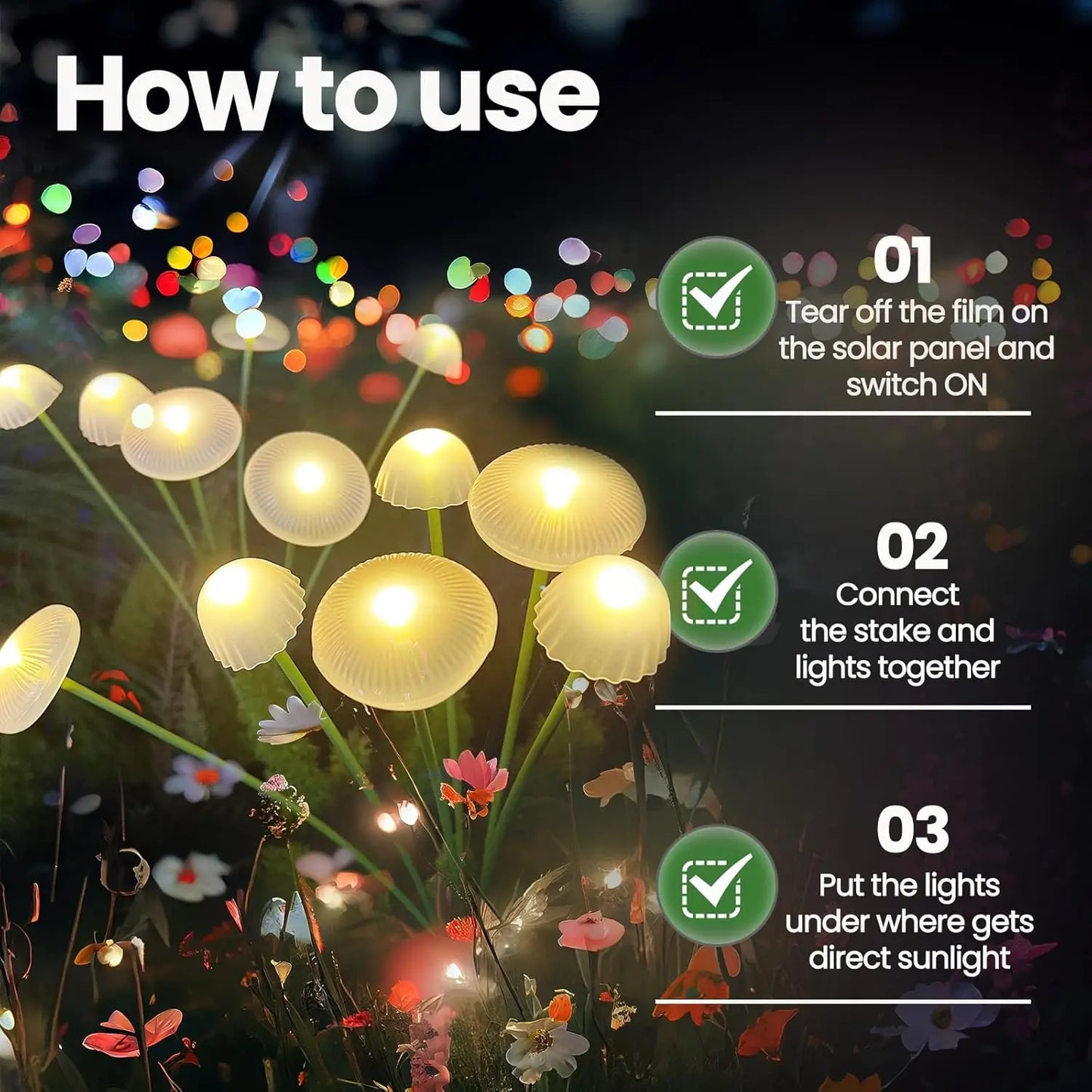 Mushroom Light – Solar Garden Decoration