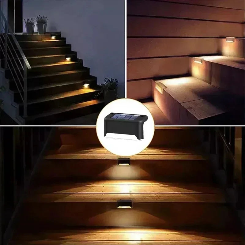 Solar Step & Deck Lights – 1 to 12 Pack