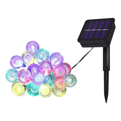 CrystalGlow Solar String Lights – 30 to 100 LEDs