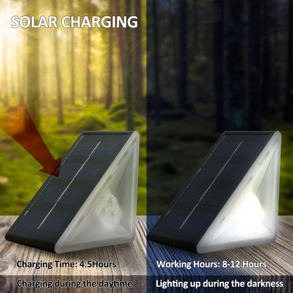 Corner Solar Step Lights – Warm Or White