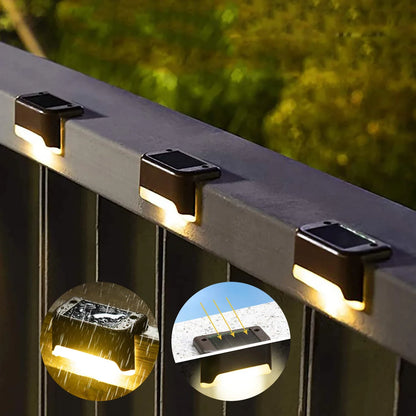 Solar Step & Deck Lights – 1 to 12 Pack