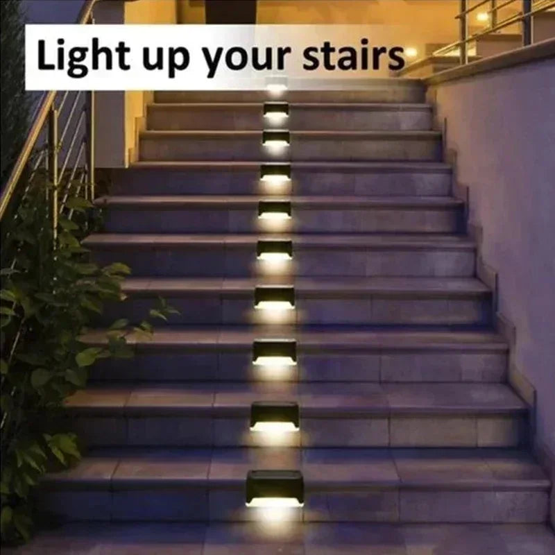 Solar Step & Deck Lights – 1 to 12 Pack