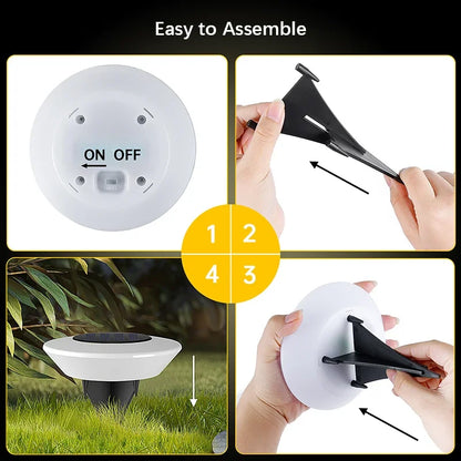 Disk Ground Lights – 1 or 4 Pack