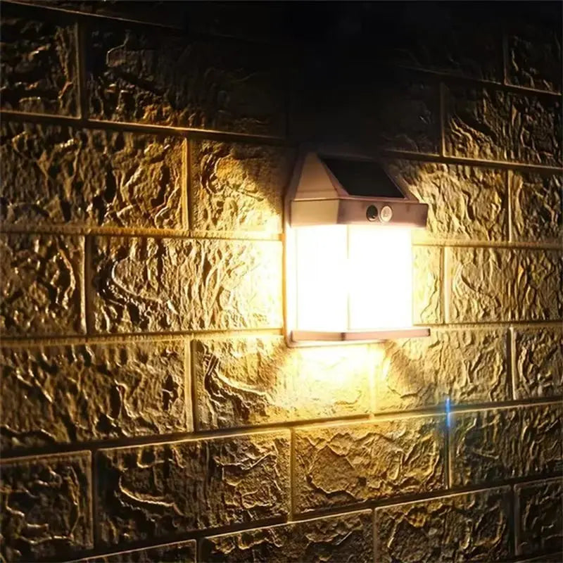 MotionGuard Solar Wall Light – Outdoor PIR Streetlight